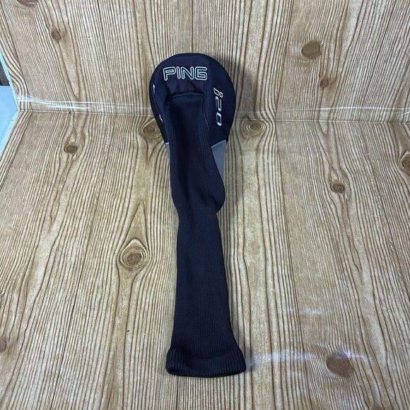 Ping i20 Tungsten Driver Golf Club Hear Cover Headcover Gold Headcover - Picture 4 of 6